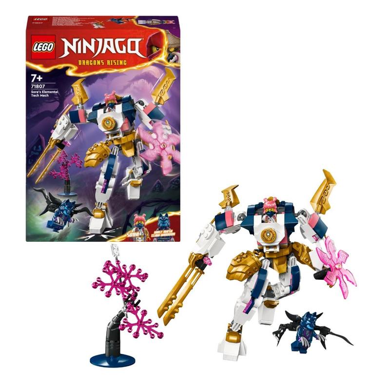 Ninjago Robô Elemental da Tecnologia da Sora 71807 - Lego - Blocos